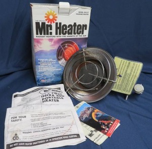 lot 27 image: MR. HEATER GAS-FIRED INFRA-RED HEATER