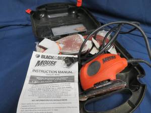 lot 55 image: BLACK & DECKER MOUSE