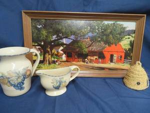 lot 74 image: 1950S WALTER BRIGHTWELL  VILLAGE SMITHY