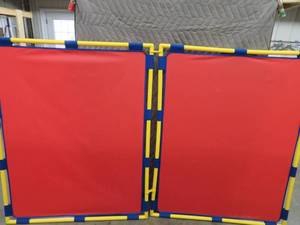 lot 121 image: CHILDRENS FACTORY 2) 4 X 5 PLAY PANELS