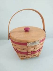 1994 Longaberger Jingle Bells Basket
