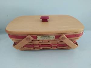 1996 Longaberger Holiday Cheer Basket