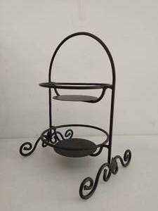 Longaberger Wrought Iron Two-Tier Pie Server