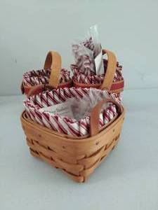 Longaberger Sweet Basil Combo Baskets