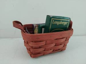 Longaberger Cinnamon Tea Basket