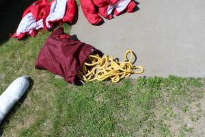 lot 621 image: Safety Rope 200L  with Carry Bag