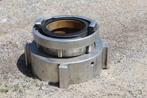 lot 626 image: Fire Hose Coupling  with Storz 100 Adapter
