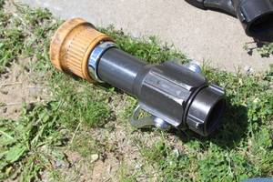 lot 642 image: Elkhart Brass Mfg. Co., Inc Select-O-Matic Fire Hose Spray Nozzle