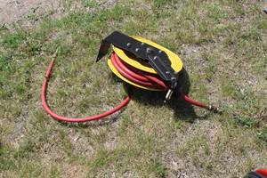 lot 647 image: Air Hose  with Wall-MountCeiling-Mount Reel