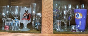 lot 30 image: Lot of Bar Glassware
