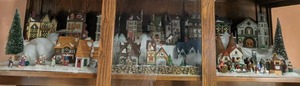 lot 38 image: Lot of Dept. 56 Heritage Village Buildings and Accessories (1 of 7)