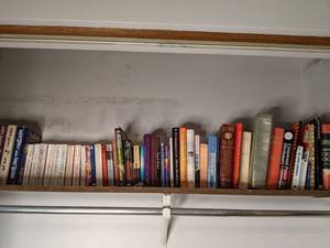 lot 57 image: Lot of Assorted Books Christian Lit, Cookbooks, How-Tos, Adult Fiction