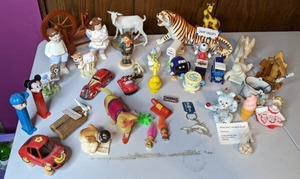 lot 327 image: Figurines and Knick Knacks Camp Snoopy, Trolls, Pez Dispensers, Disney, etc.