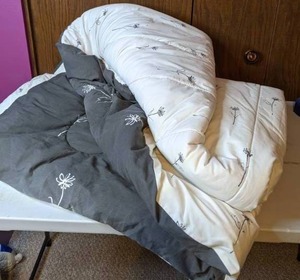 lot 334 image: Twin Size Double Sided Comforter