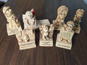 lot 88 image: (7) Vintage Paula Figurines 1968-1974