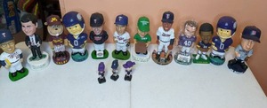 lot 289 image: Lot of (15) MN Sports Bobbleheads