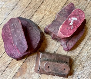 lot 26 image: Wooden Batik Presses