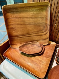 lot 36 image: Teak Wood Wares