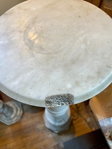 lot 39 image: Marvelous Marble Pedestal
