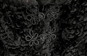 lot 50 image: Beautiful Black Shawl