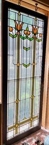 lot 42 image: Simply Stunning Stained Glass Window