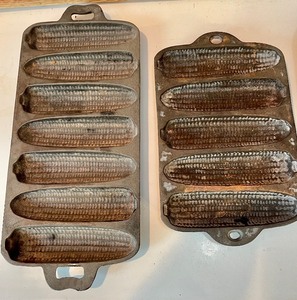 lot 70 image: Cast Iron Cornbread and Popover Pans