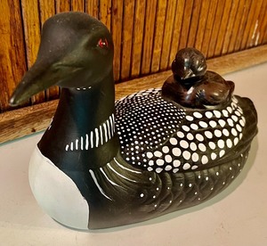 lot 102 image: Ceramic Loon
