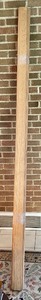 lot 109 image: Unfinished Carved Wood BaseboardsDoor Frames