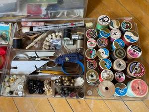 lot 202 image: Vintage Plastic Case with Contents