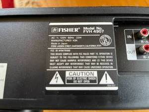 lot 205 image: Fisher VCR