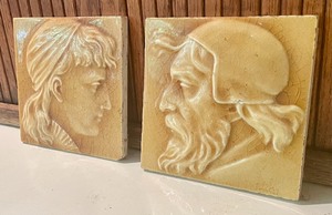 lot 137 image: Decorative Tiles