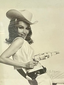 lot 146 image: Autographed Julie Newman Framed Photo