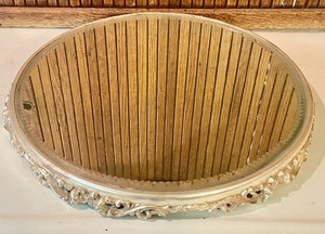 lot 157 image: Footed Vanity Mirror