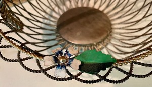 lot 177 image: Vintage Floral Basket