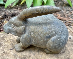 lot 278 image: 4 Metal Bunnies