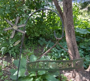 lot 338 image: Metal Welcome Sign
