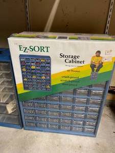 lot 244 image: 4 Hardware Storage Organizers