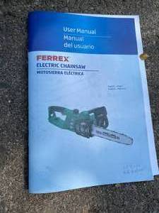 lot 245 image: Ferrex 14 Inch Electric Chainsaw