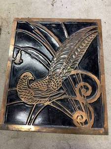 lot 254 image: 2 Copper Bird Wall Hangings