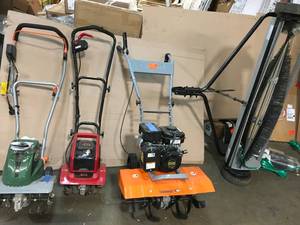 Lot of assorted outdoor tools used some maybe missing parts or need repair see pictures
