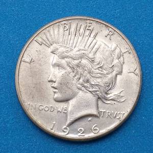 lot 15 image: 1926-S Peace Silver Dollar, High Grade