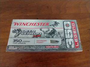lot 12 image: 20 Rounds 350 Legend Extreme Point Ammunition