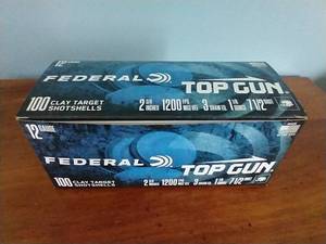 lot 15 image: 100 Rounds 12 Gauge Clay Target Ammunition
