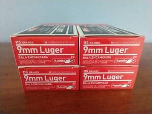 lot 23 image: 200 Rounds 9mm FMJ Ammunition