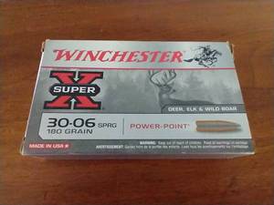 lot 28 image: 20 Rounds 30-06 Power Point Ammunition