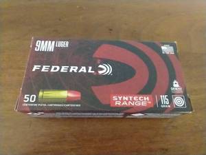 lot 30 image: 50 Rounds 9mm Synthetic Jacket Ammunition