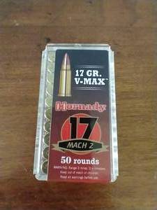 lot 34 image: 50 Rounds 17 V-Max Ammunition