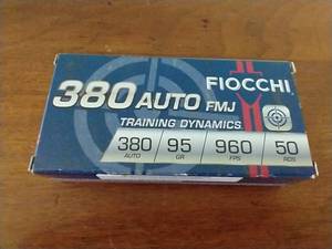 lot 36 image: 50 Rounds .380 FMJ Ammunition