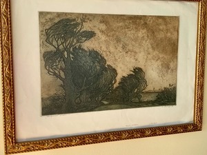 lot 7 image: Framed Artwork by Michael Gordeevich Deregus