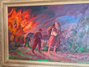 lot 21 image: Framed Oil on Canvas by Nicholas Antochy (1972)